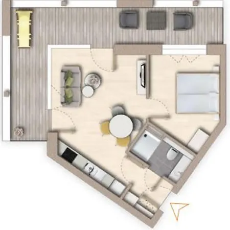Apartmán Theviewa04 Cloudsurfer Dagebüll